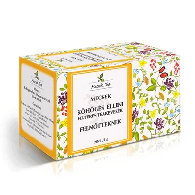 Mecsek Tea Köhögés elleni filteres teakeverék felnőtteknek 20db