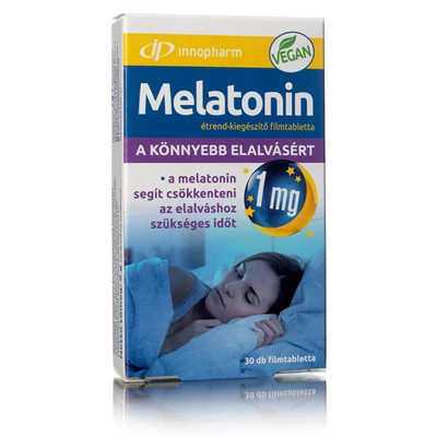Innopharm Melatonin étrend-kiegészítő filmtabletta 30db