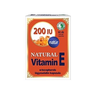 Natúr E-vitamin 200 IU Kapszula 60db Dr. Chen