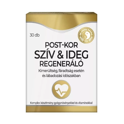 POST-KOR SZÍV &amp; IDEG REGENERÁLÓ KAPSZULA Dr.CHEN 30db
