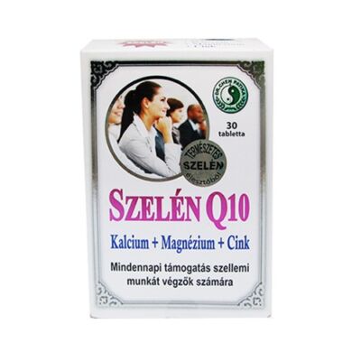 Szelén Q10 Kalcium + Magnézium + Cink Tabletta 30db Dr. Chen