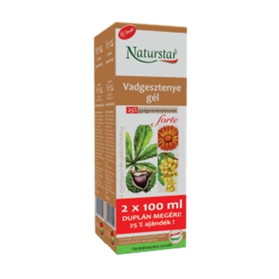 Vadgesztenye Gél Forte 2x60ml Naturstar