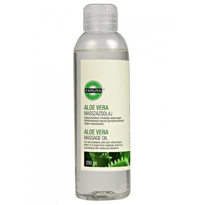 Aloe vera masszázsolaj (gyulladáscsökkentő) - 250 ml - Yamuna