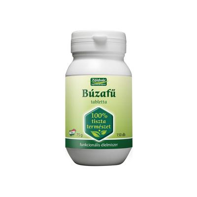 Búzafű tabletta 100% 150db Zöldvér