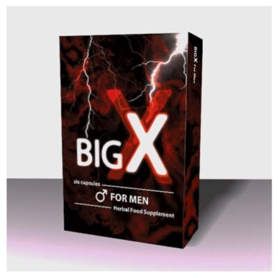 BigX növényi kapszula férfiaknak 6 db