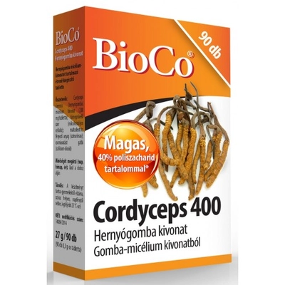 Hernyógomba - Cordyceps -  kapszula 90 db Bioco