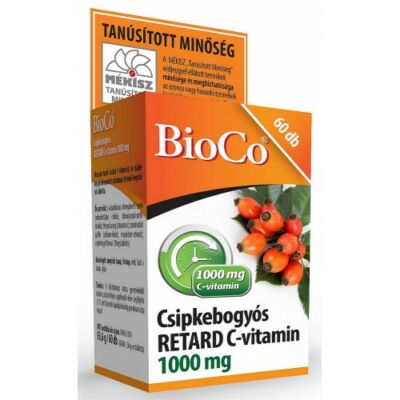 BioCo Csipkebogyós Retard C-vitamin 1000mg 60db