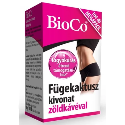 BioCo Fügekaktusz kivonat zöldkávéval 100db