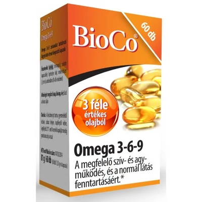 BioCo Omega 3-6-9 kapszula 60db