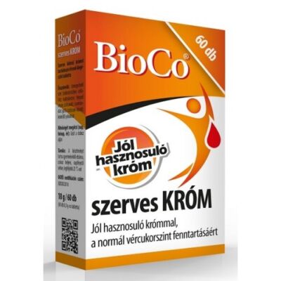 BioCo szerves KRÓM 250 µg 60db