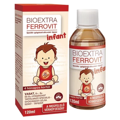 Bioextra Ferrovit Infant szirup 120ml