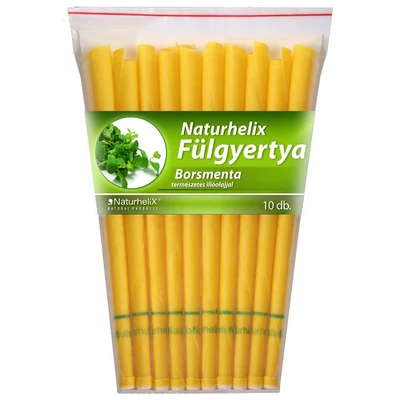 Borsmenta fülgyertya 10db Naturhelix