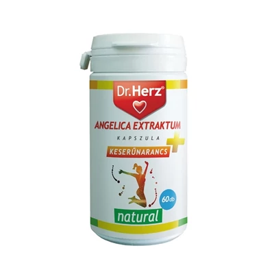 Dr. Herz Angelica Extraktum+Keserűnarancs 60 db kapszula