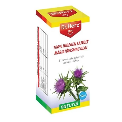 Dr. Herz Máriatövismag olaj 100% hidegen sajtolt 50ml