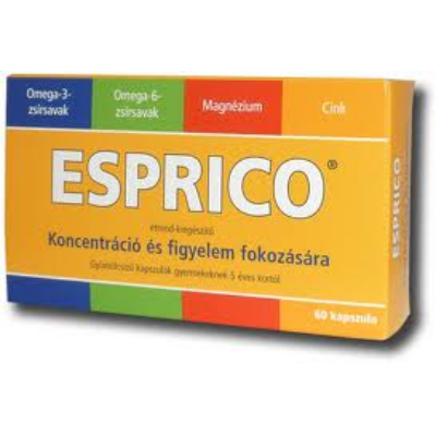 Esprico® gyümölcsíző rágókapszula 60db