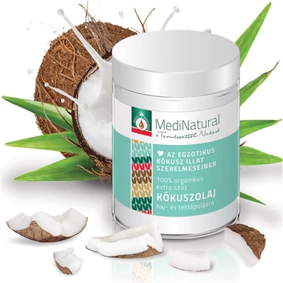 MediNatural Organikus  extra szűz kókuszolaj 100ml
