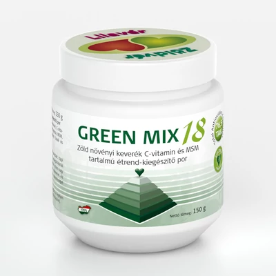 Green Mix 18 zöld növényi keverék por 150 g