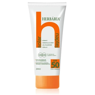 Herbária Solar naptej SPF50 Erős védelem 200ml