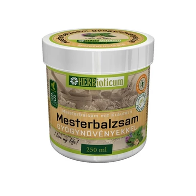 HERBioticum Mesterbalzsam gyógynövényekkel 250ml