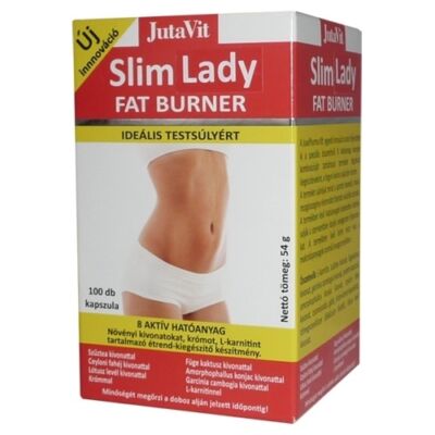 JutaVit Slim Lady zsírégető kapszula 100db
