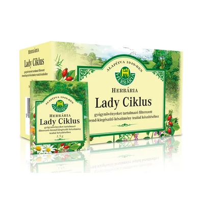 LADY CIKLUS filteres teakeverék 20db Herbária