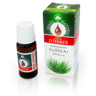 MediNatural 100%-os INDIAI CITROMFŰ ILLÓOLAJ 10ml
