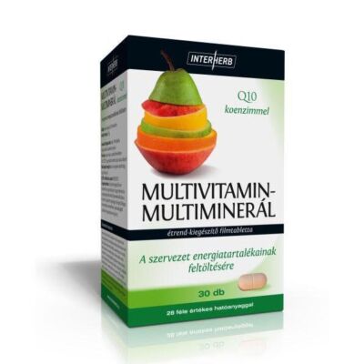Multivitamin-Multiminerál +Q10 tabletta 30 db Interherb