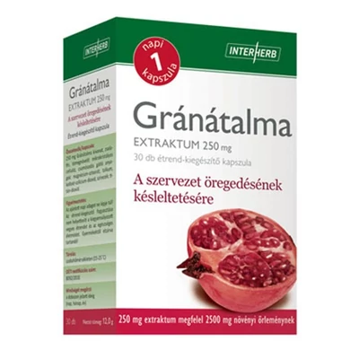 Napi1 GRÁNÁTALMA kapszula 30db InterHerb
