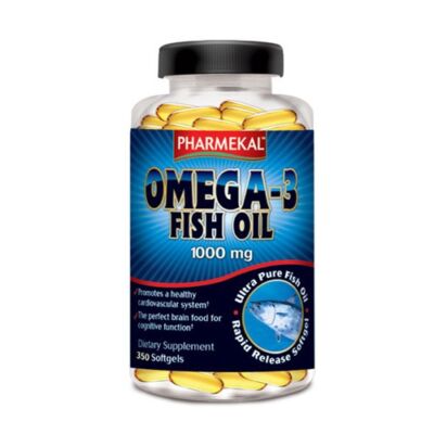 Omega-3 Halolaj lágyzselatin kapszula 1000mg 350db Pharmekal