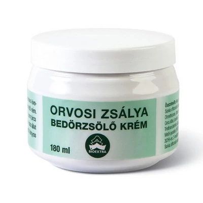 Orvosi Zsálya Bedörzsölő Krém 180ml Bioextra