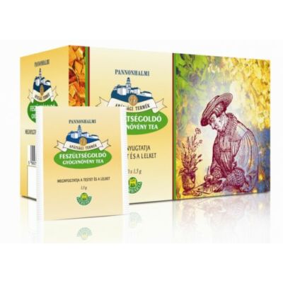 Pannonhalmi FESZÜLTSÉGOLDÓ gyógynövény filteres tea 20db