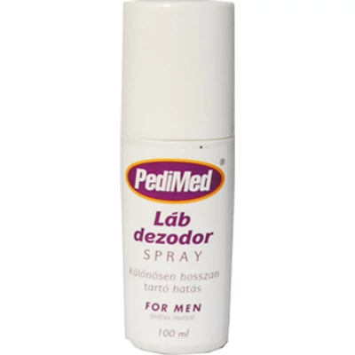 PediMed Lábdezodor férfi 100ml