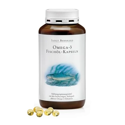 Sanct Bernhard Omega-3 halolaj kapszula 400db