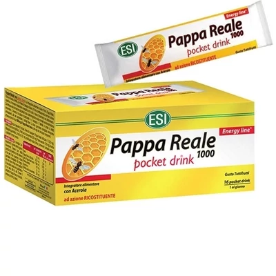 ESI® Royal Jelly 1000mg Méhpempő ivótasakok 16x10ml