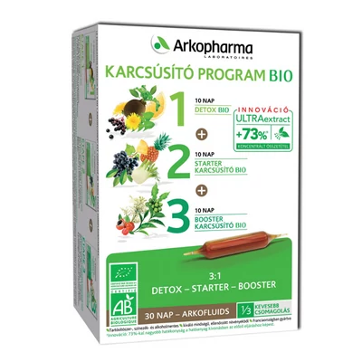 Arkofluids® BIO Karcsúsító kúra 30 nap - 3x10 db, Arkopharma