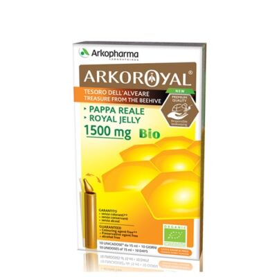 ARKOROYAL® BIO méhpempő ampulla 1500 MG (10 x 15ml)