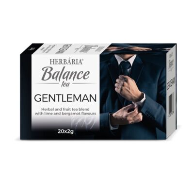 Balance Gentleman tea 20 filter Herbária