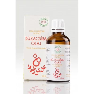 Búzacsíraolaj 100%-os hidegen sajtolt, 50ml Bálint cseppek