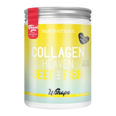 Collagen Heaven Beef &amp; Fish - limonádé - 300 g - WSHAPE - Nutriversum
