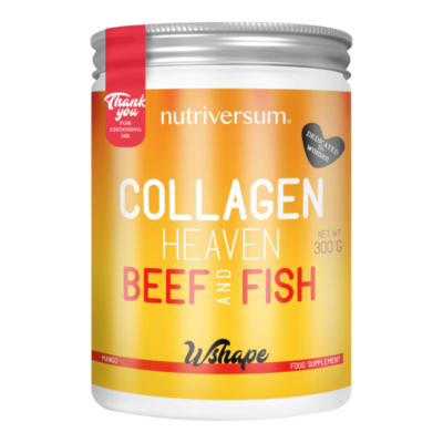 Collagen Heaven Beef &amp; Fish - mangó - 300 g - WSHAPE - Nutriversum