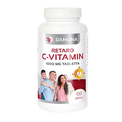 DAMONA C-vitamin 1000 mg retard 100db