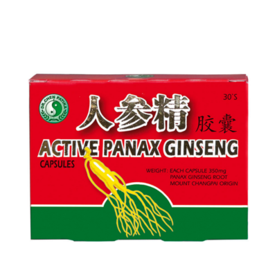 Aktív Panax Ginseng kapszula 30db Dr. Chen = Vitalitás és frissesség