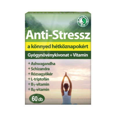 ANTI-STRESSZ gyógynövény + vitamin kapszula 60 db Dr.Chen