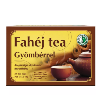 Fahéj Tea Gyömbérrel 20db Dr. Chen