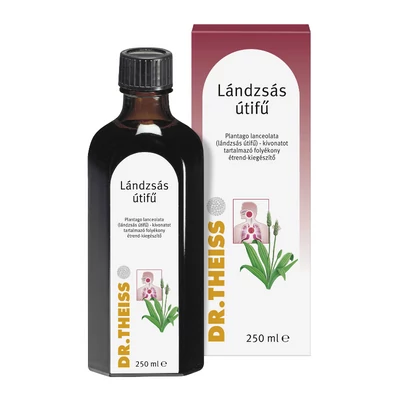 Dr. Theiss Lándzsás útifű szirup 250ml