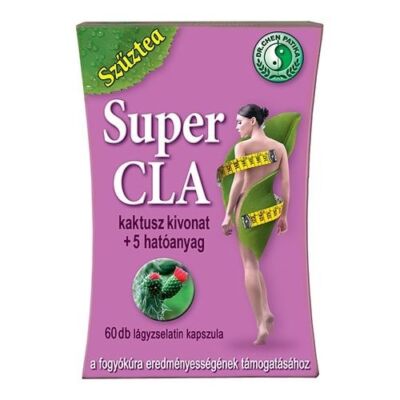dr. Chen Szűztea Super CLA + kaktusz kivonattal 60db