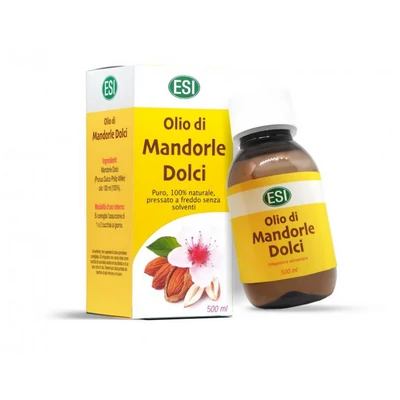 ESI®100%-os hidegen sajtolt MANDULAOLAJ 500 ml