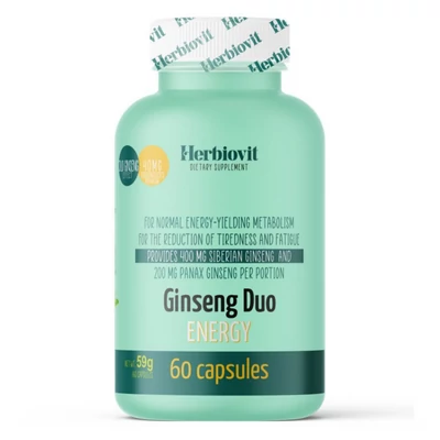 Herbiovit Ginseng Duo Energy kapszula 60 db