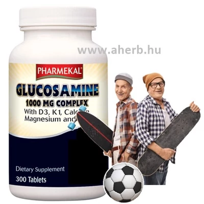 GLÜKÓZAMIN 1000mg komplex tabletta 300db Pharmekal