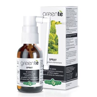 Greenté spray – zsírégető, étvágycsökkentő és antioxidáns koncentrátum 30ml Erba Vita 